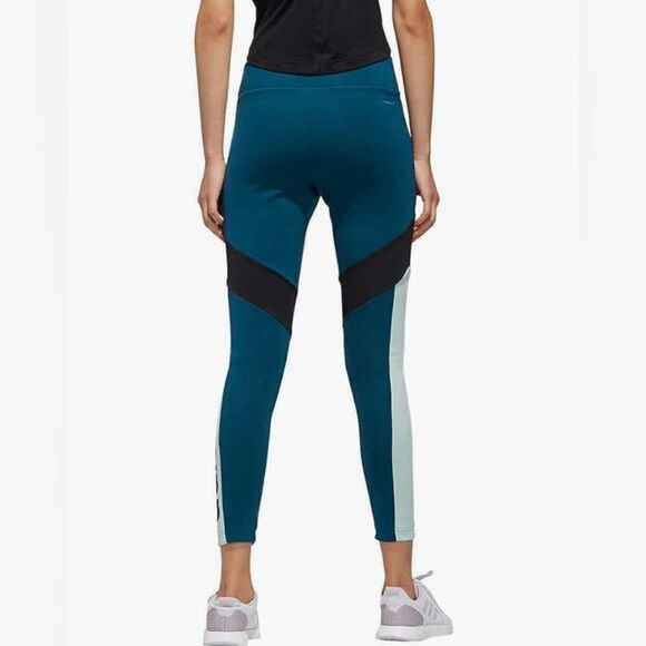 adidas Women's Designed 2 Move 7/8 Tights NEW XL Tech Mineral - Picture 4 of 16